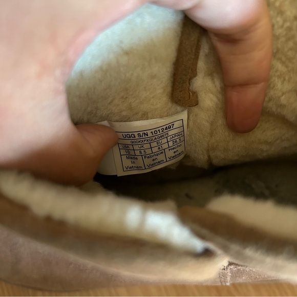 UGG Kristin Wedge Classic Suede Booties Women’s 10 - Picture 7 of 10